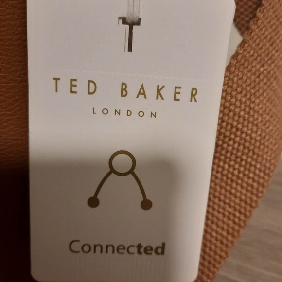 Ted Baker cognac men's messenger bag - Picture 4 of 5